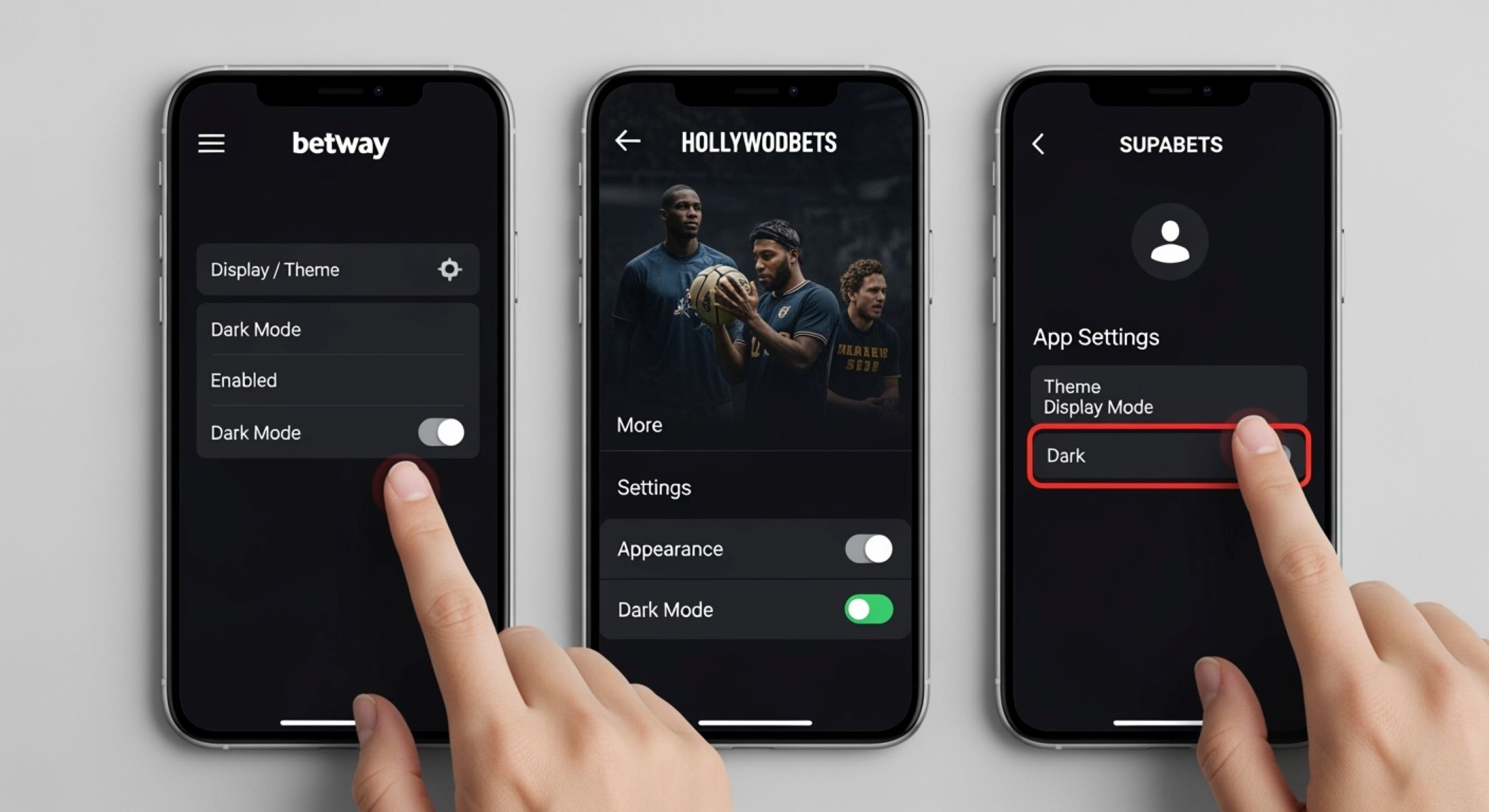 How to Enable Dark Mode in Betting Apps